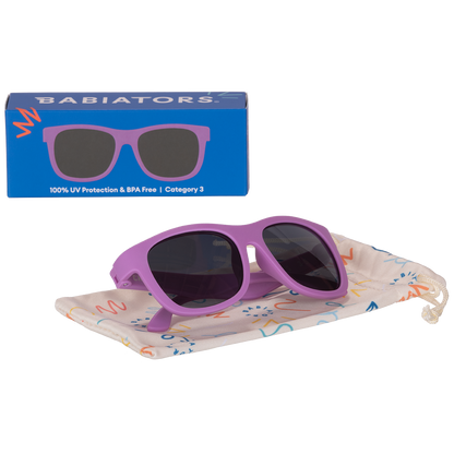 Babiators - Little Lilac Navigator Baby and Kids Sunglasses