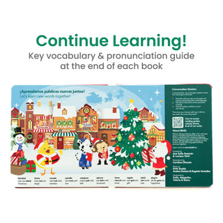 Binibi - Bilingual Christmas Musical Book: Spanish Christmas Songs