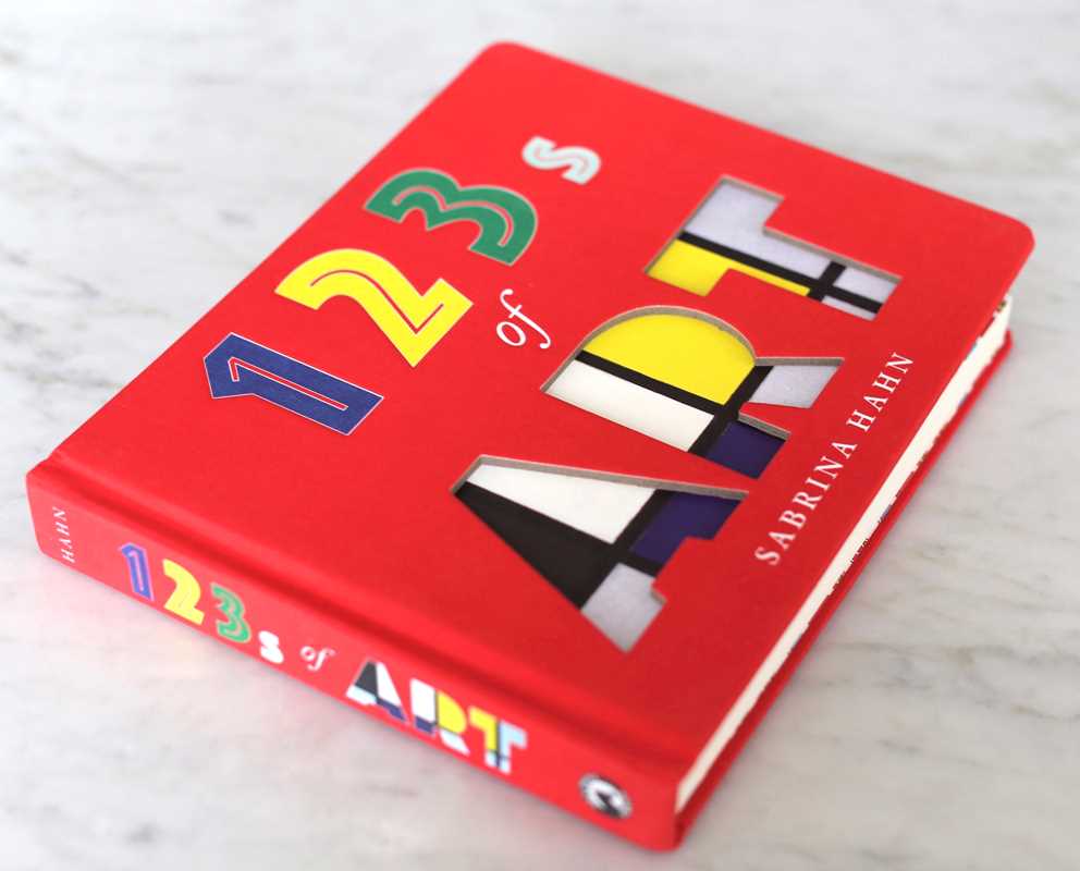 Simon & Schuster - 123s of Art by Sabrina Hahn