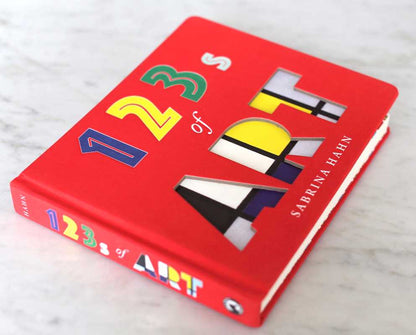 Simon & Schuster - 123s of Art by Sabrina Hahn