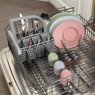 ezpz - First Foods Set (Baby 4+ months) - Pink