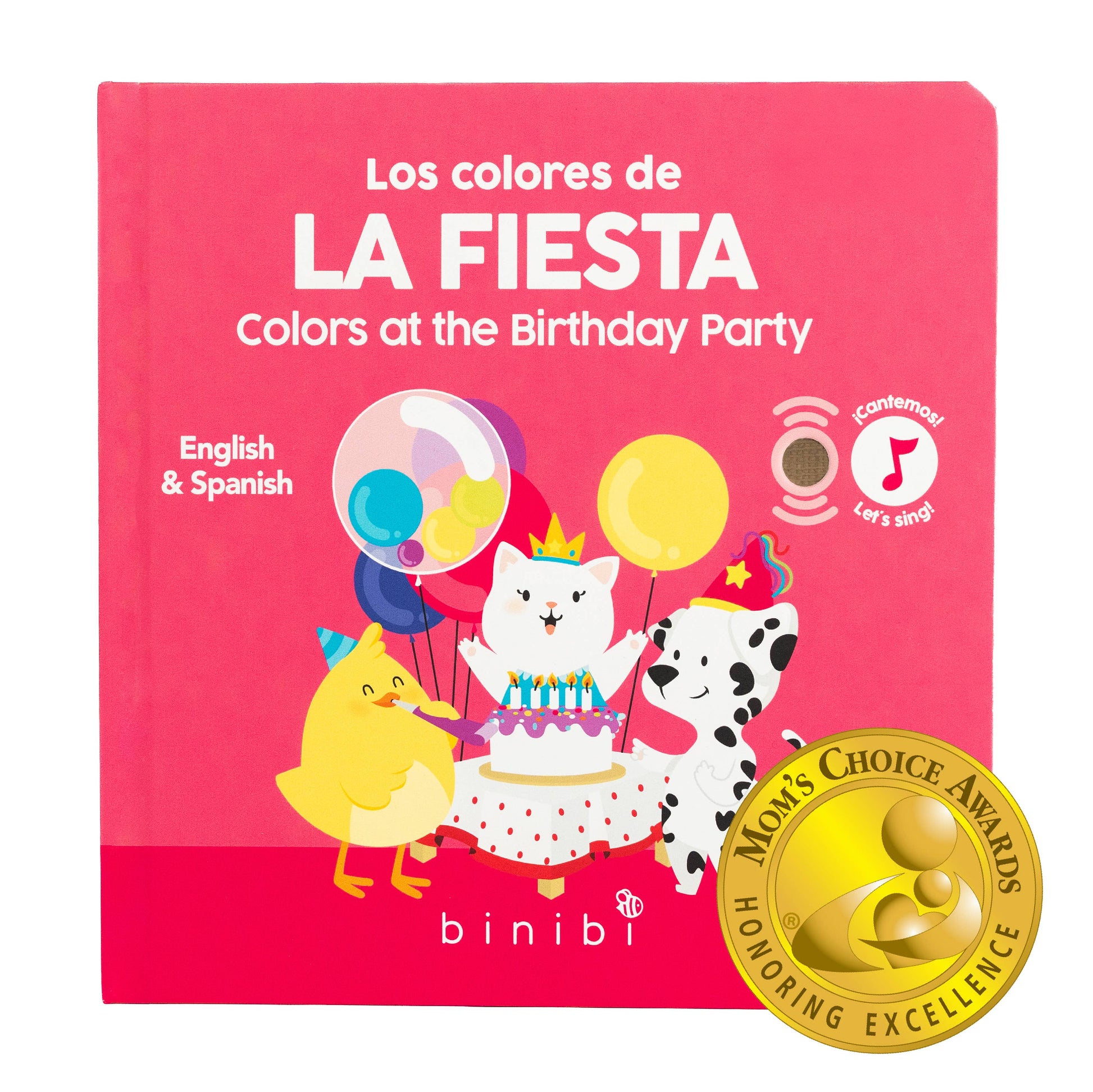Bilingual Musical Book: Colores de la fiesta