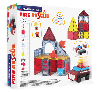 Magna-Tiles - Magna-Tiles Fire Rescue 27-Piece Set