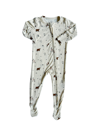 Luna + Luca - Woodland Forest Bamboo Jumpsuit