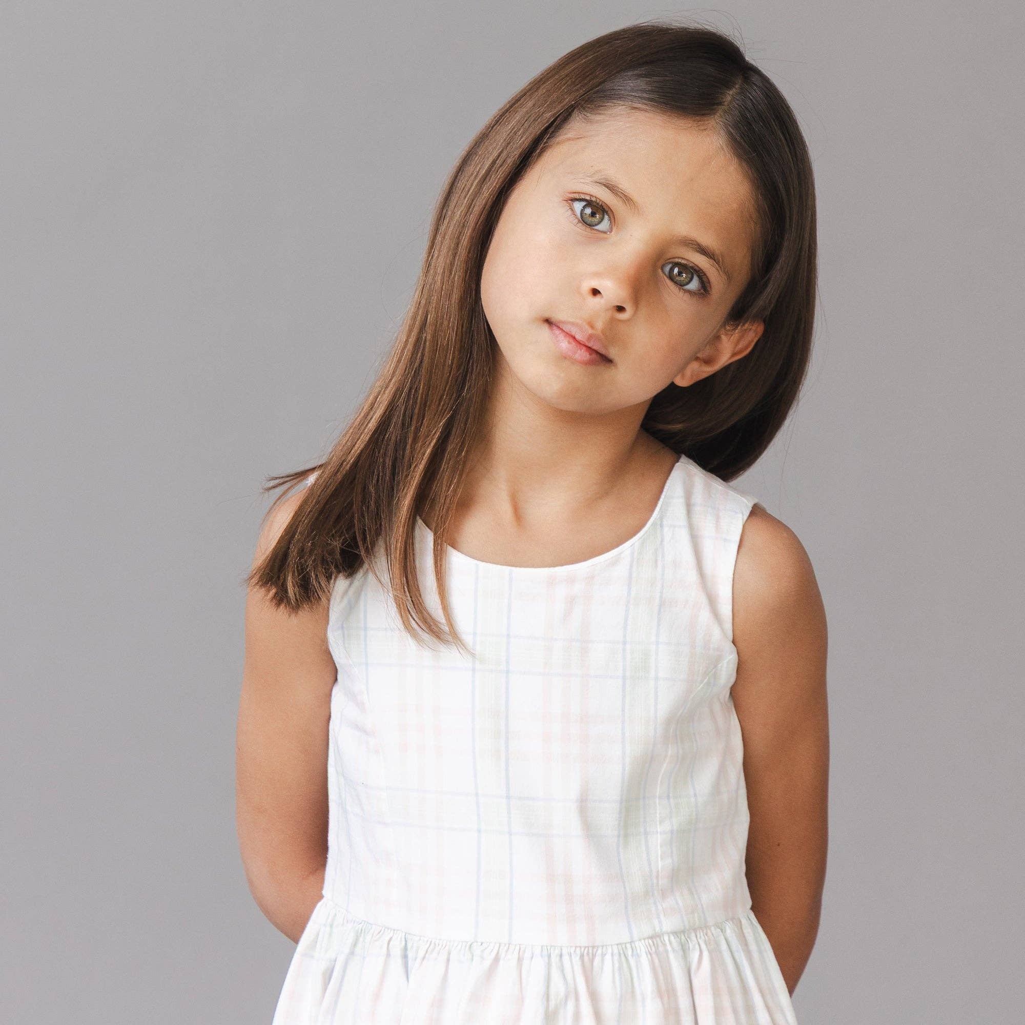 Hope and Henry - Organic Button Back Party Dress