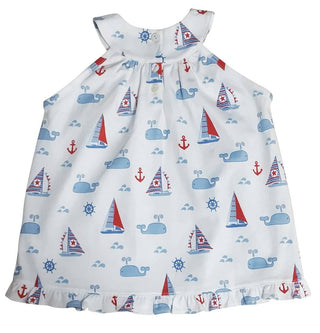 Marco and Lizzy - Nantucket Pima Cotton Girls Short Set
