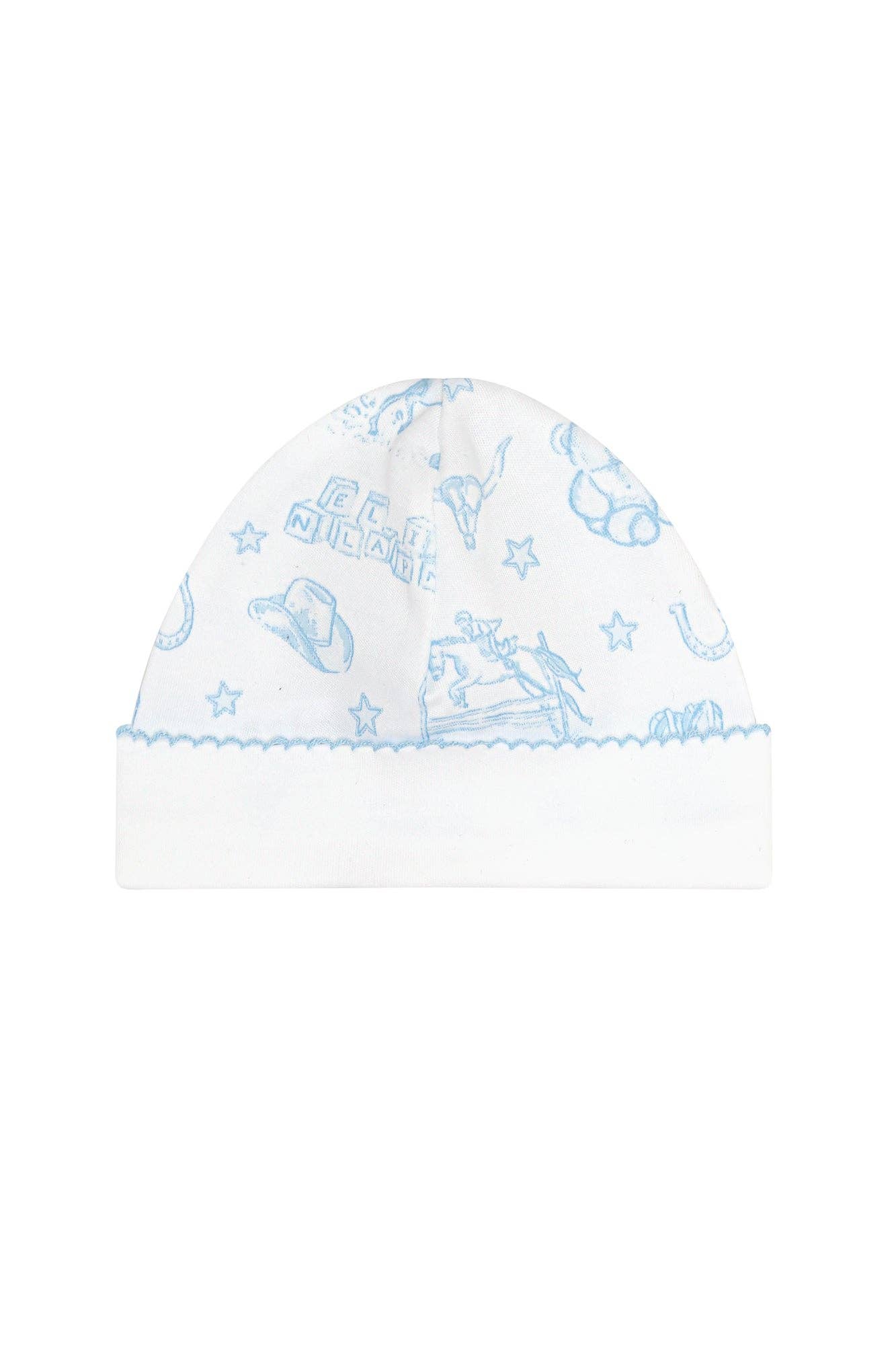 Nellapima - Blue Lone Star Toile Hat