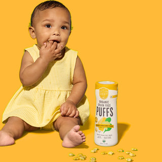 Serenity Kids Cheddar & Cauliflower Spinach Organic Grain Free Puffs