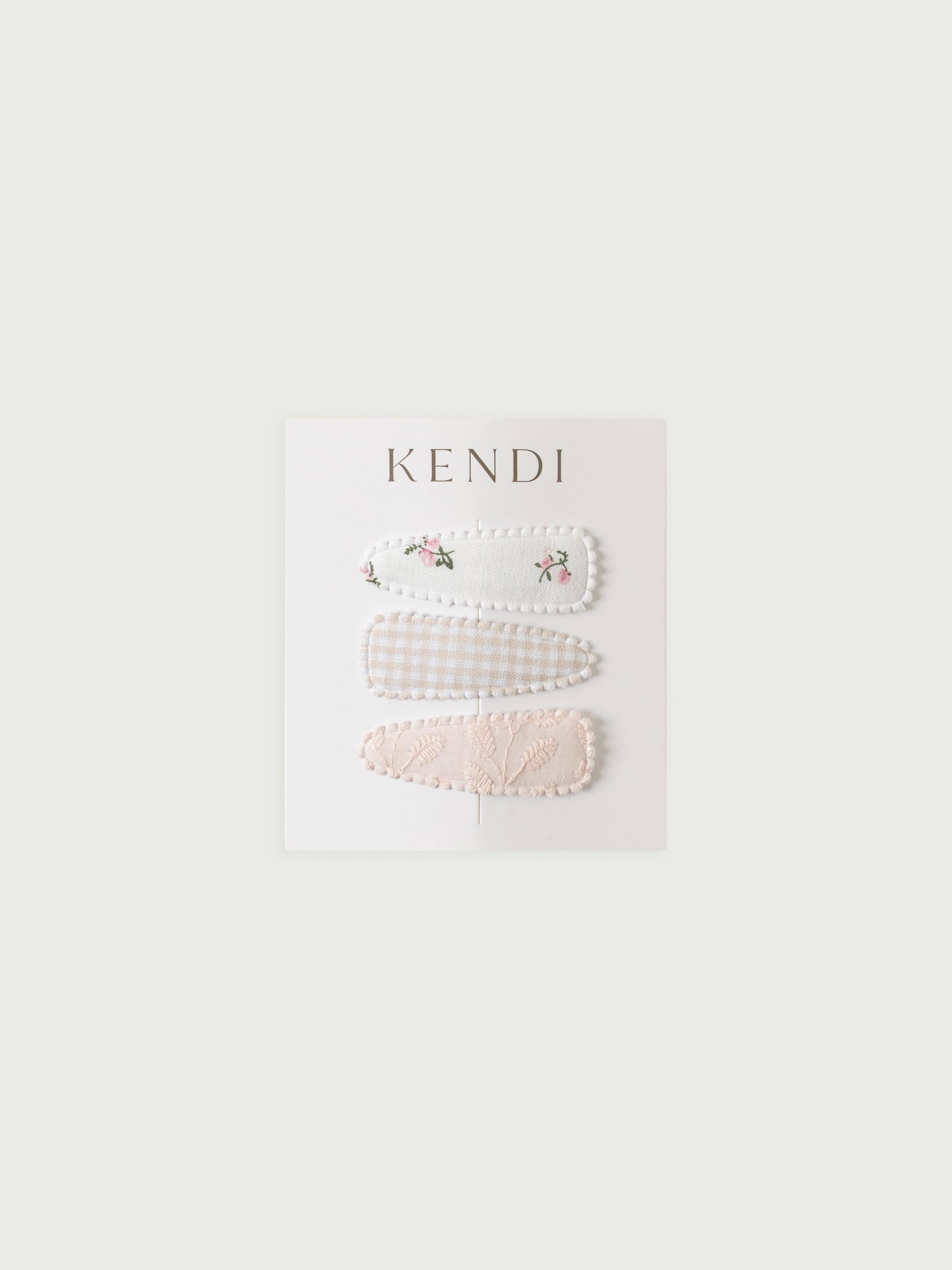 3-Pack Hair Clip Set