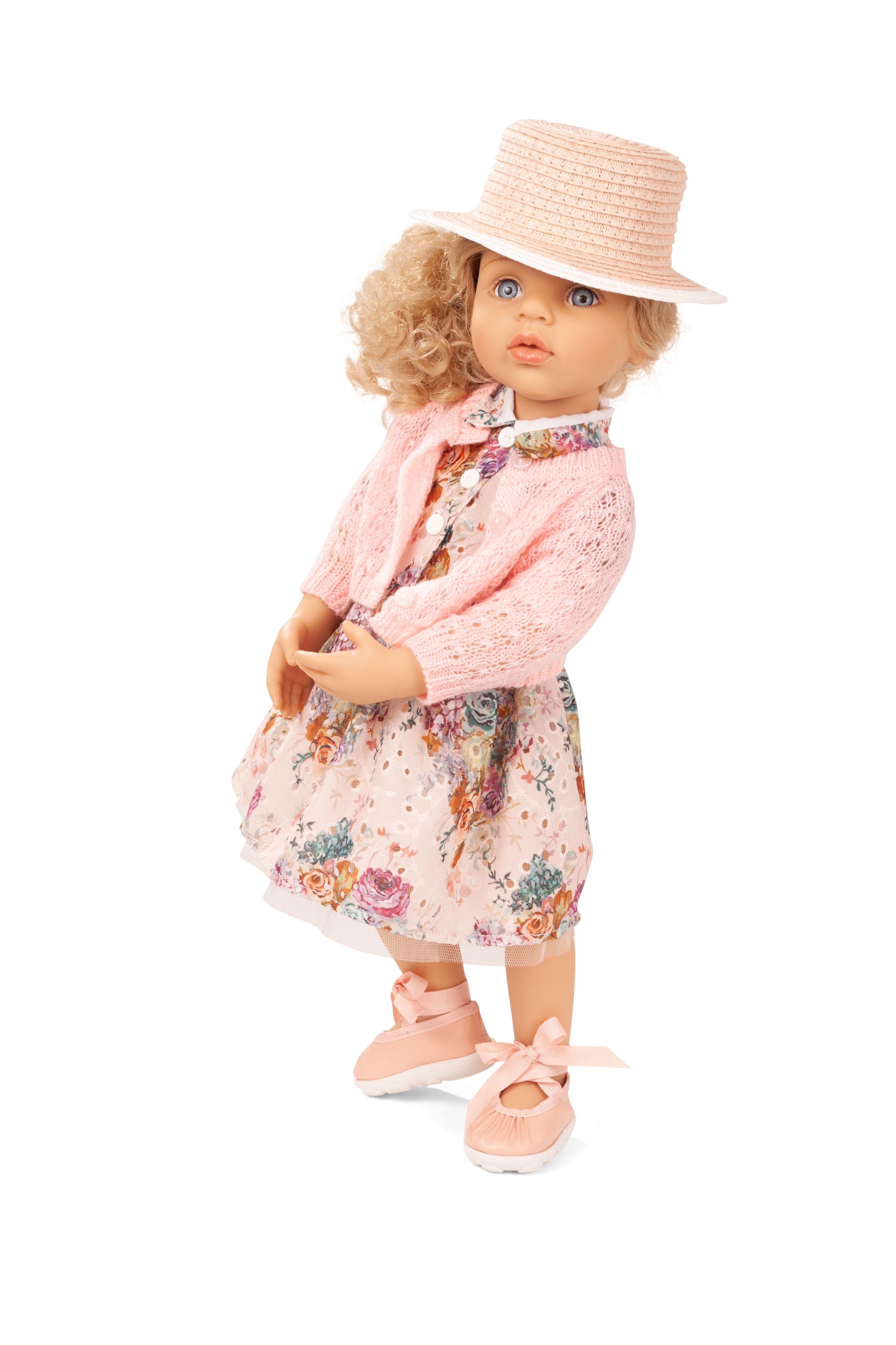 Happy Kidz Greta 19.5" Posable Doll with Accessories