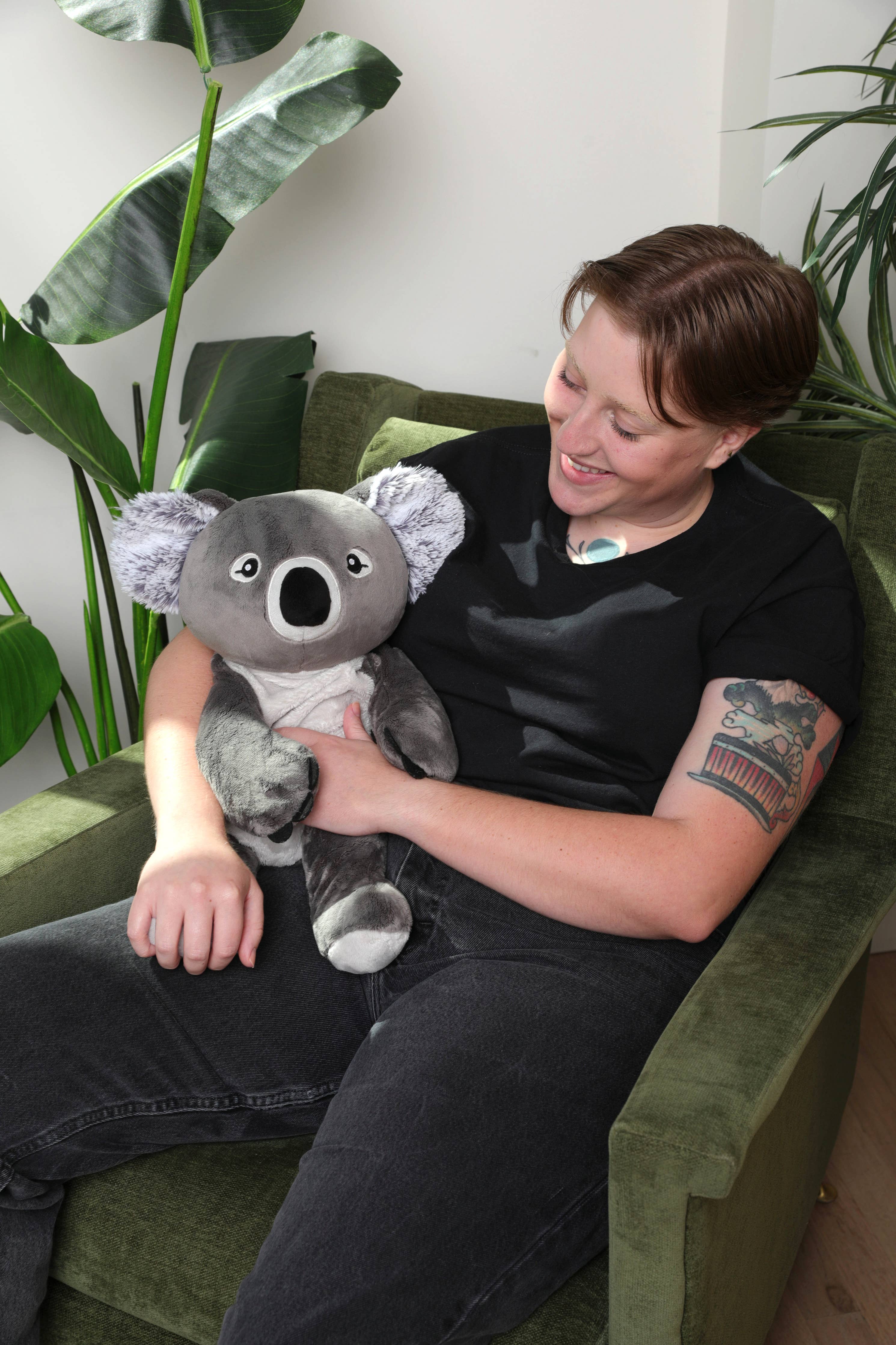 Image of Hugimals World - Quinn the Koala 4.5 lb Weighted Plush Anxiety: Kids & Adults