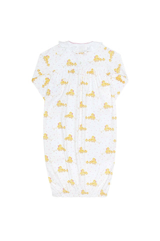 Nellapima - Pink Ducks Print Gown