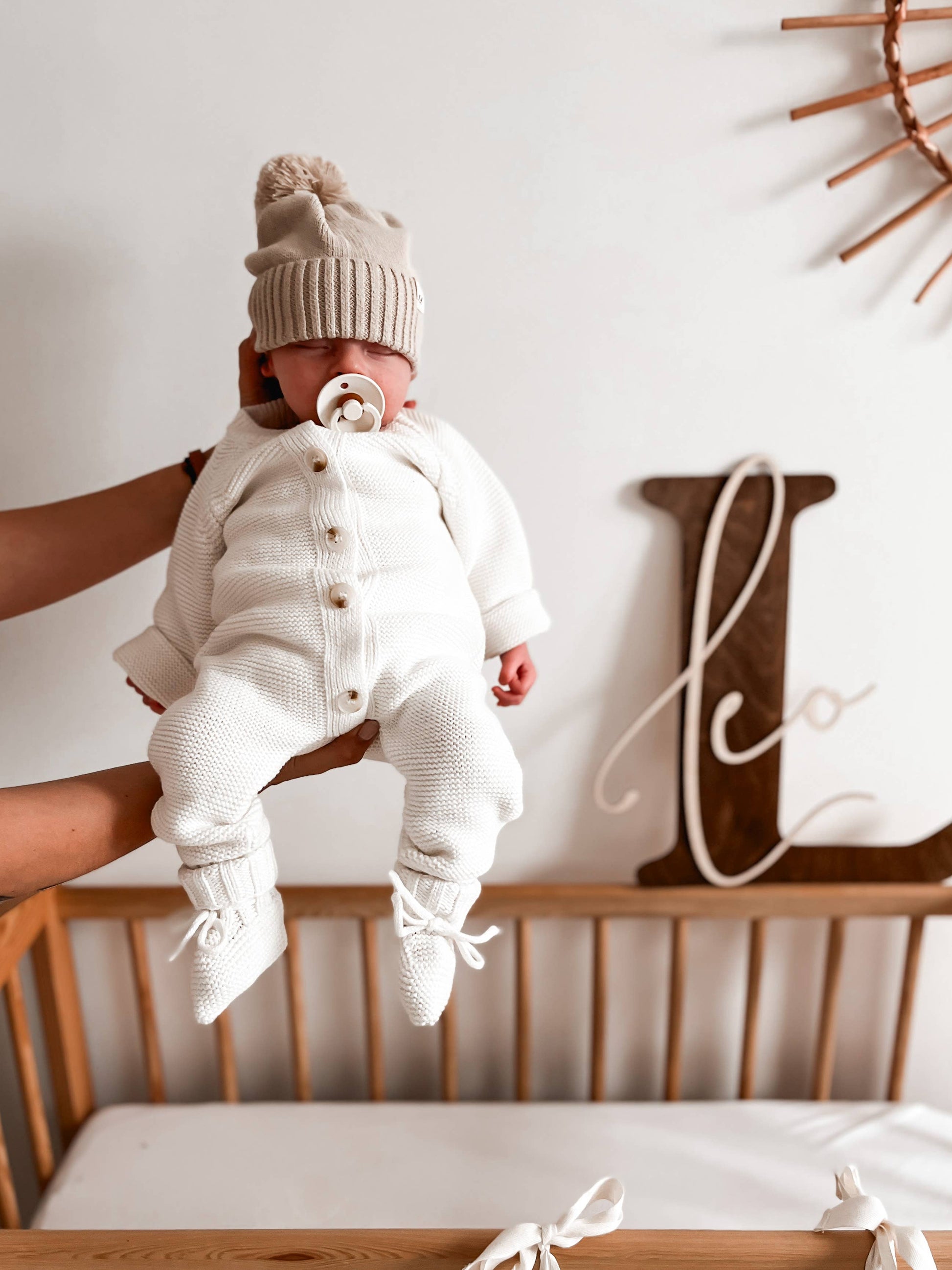 Luna + Luca Classic Purl Knit Jumpsuit