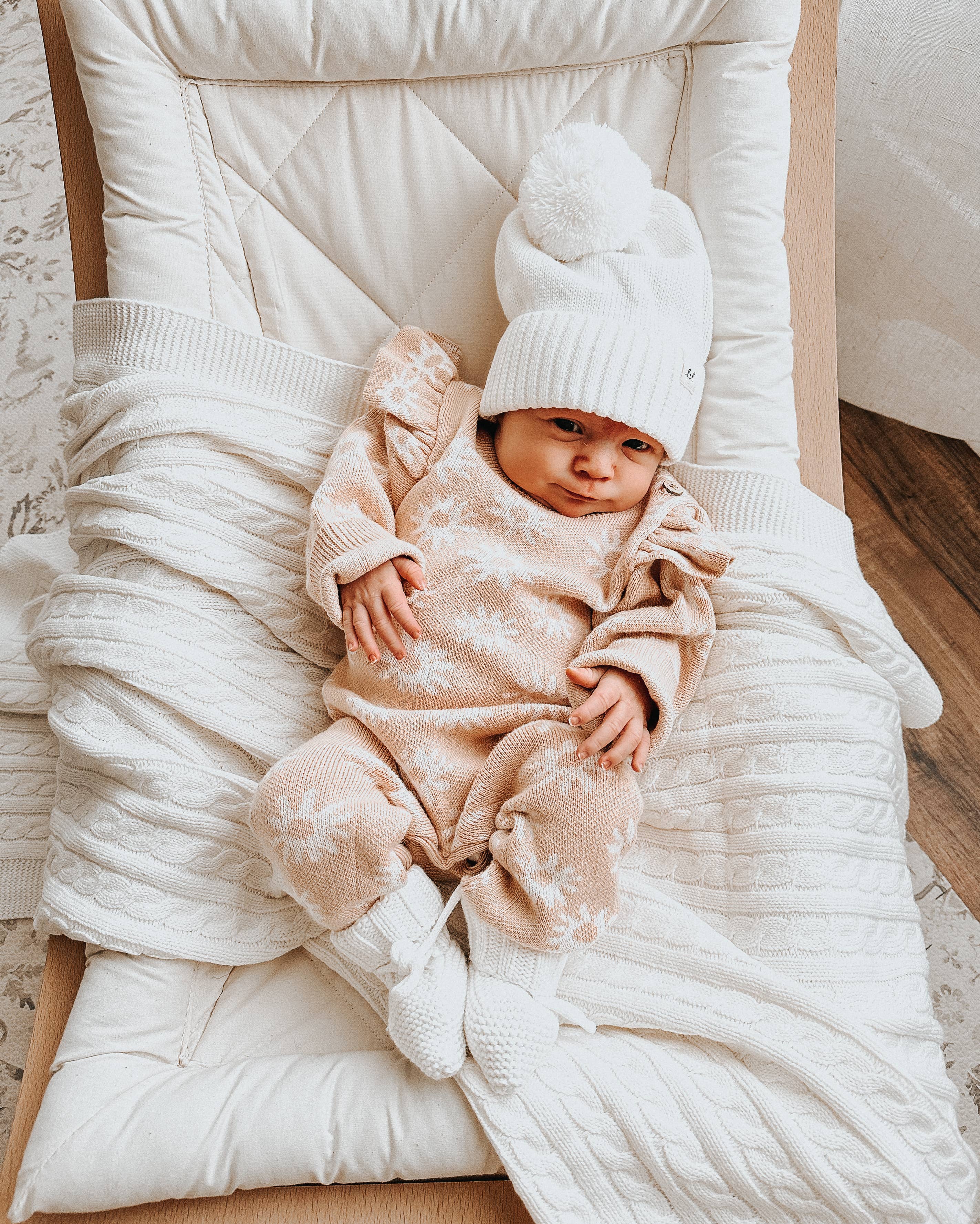 Image of Luna + Luca Floral Jacquard Jumpsuit