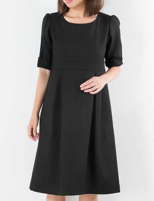 Sweet Mommy: Merino Wool Formal Maternity Dress