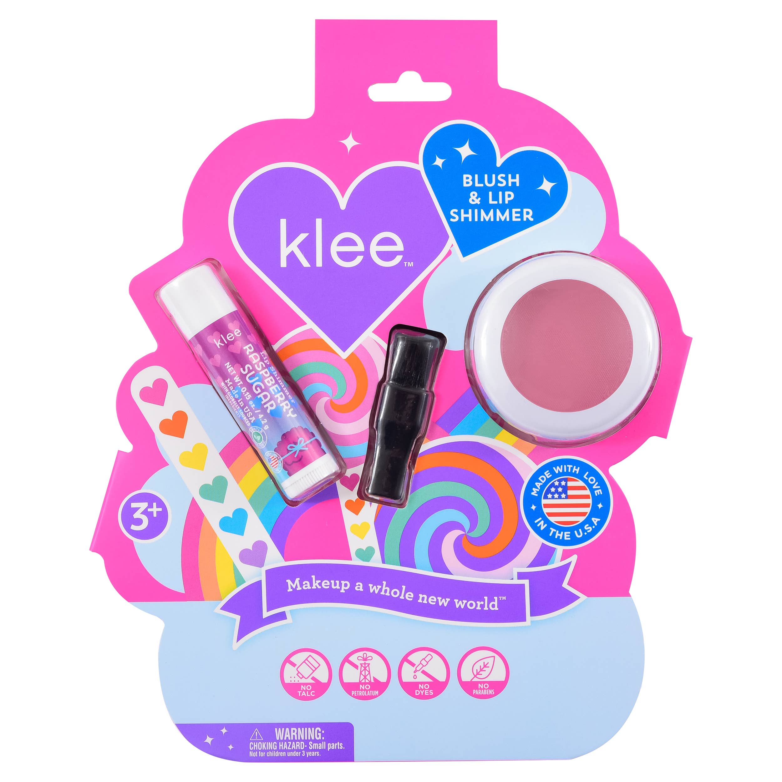 Image of Rainbow Glitz - Blush and Lip Shimmer Set