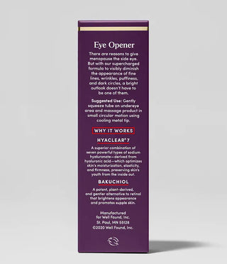 Womaness - Eye Opener - Smoothing & Brightening Cream: 0.5 fl oz