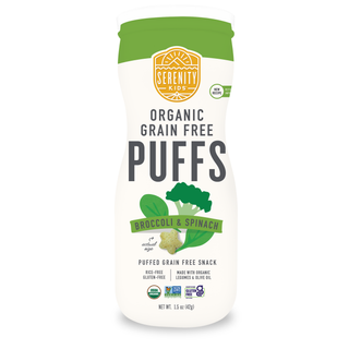 Broccoli & Spinach Organic Grain Free Puffs