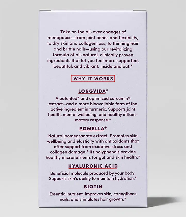 Image of Womaness - Active Glow - Beauty & Joint Support Supplement: 30 capsules