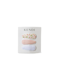 Image of Colored Organics - KENDI Baby Hair Clips 3 Pack