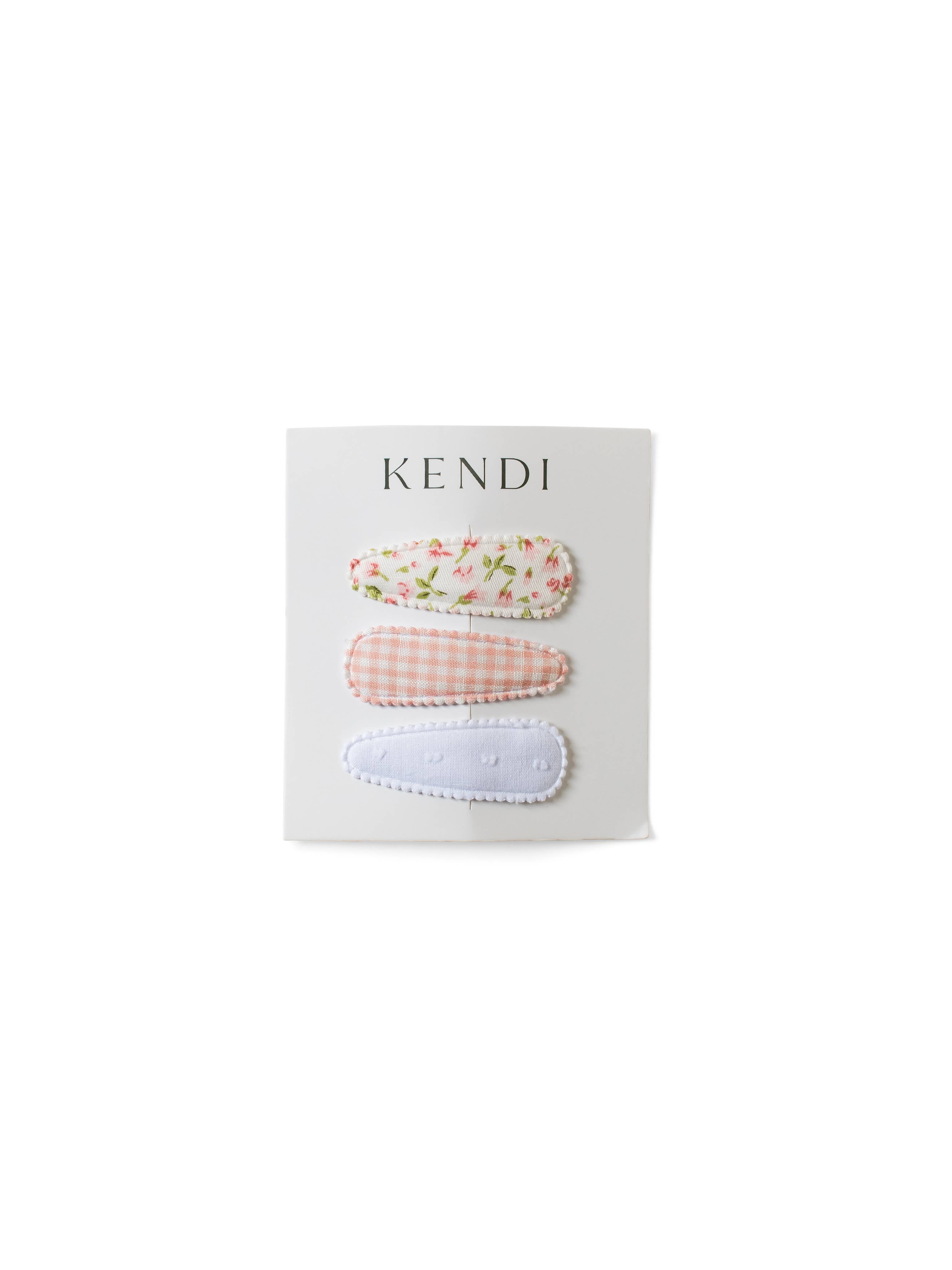 KENDI Baby Hair Clips 3 Pack