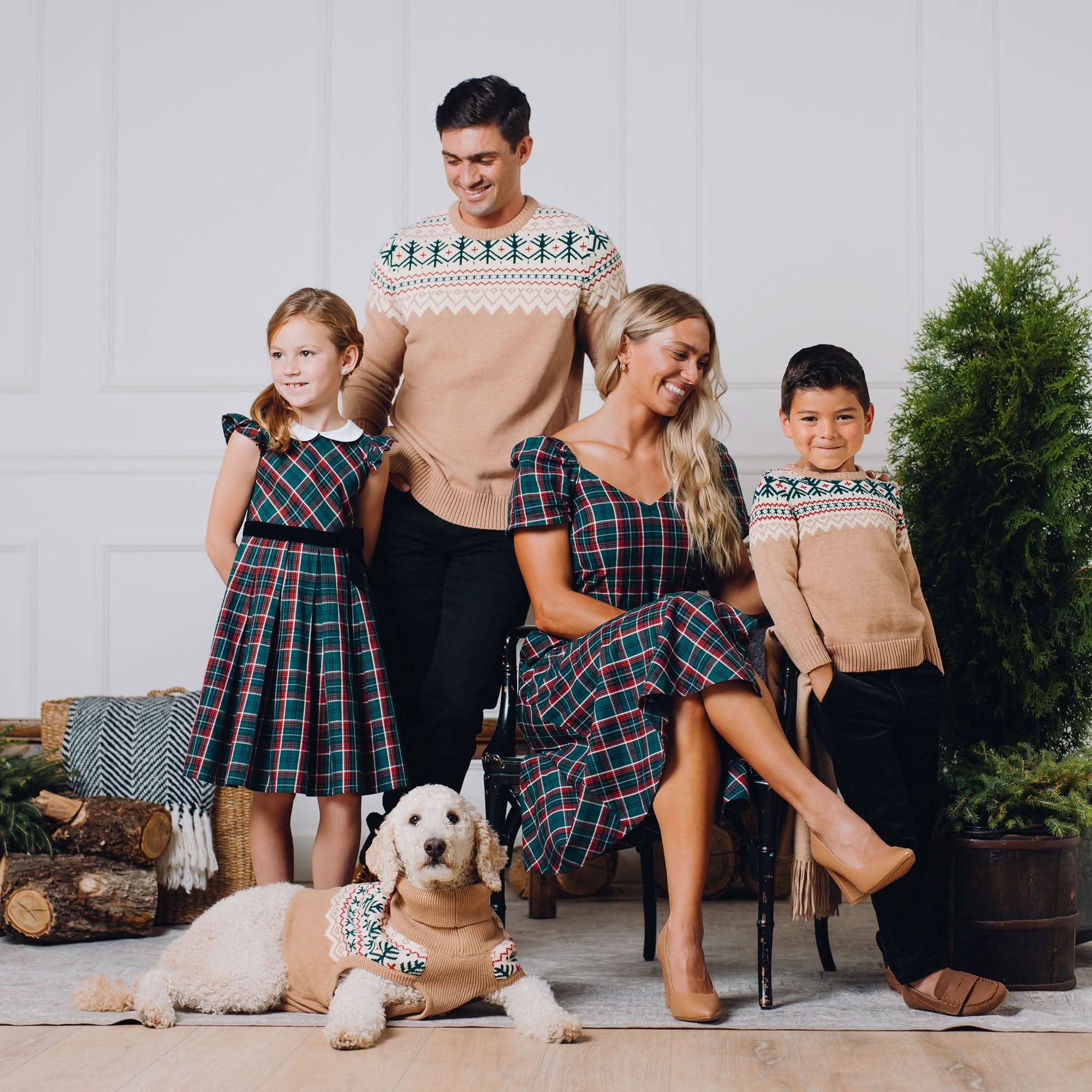 Image of Organic Peter Pan Collar Party Dress