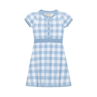 Organic Button Front Sweater Dress