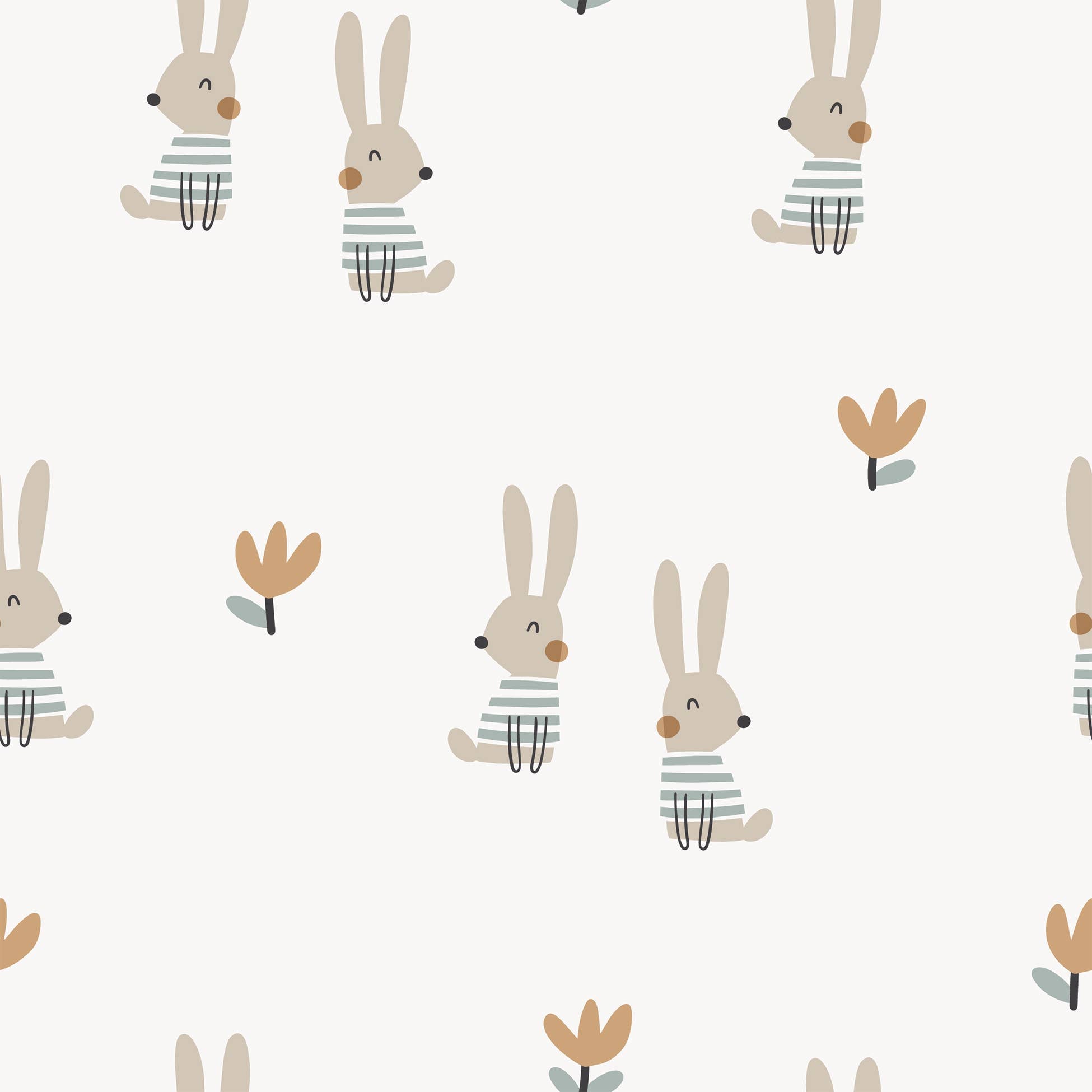 Bunny Ruffle Tie Back Short Romper