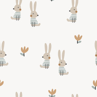 Bunny Ruffle Tie Back Short Romper