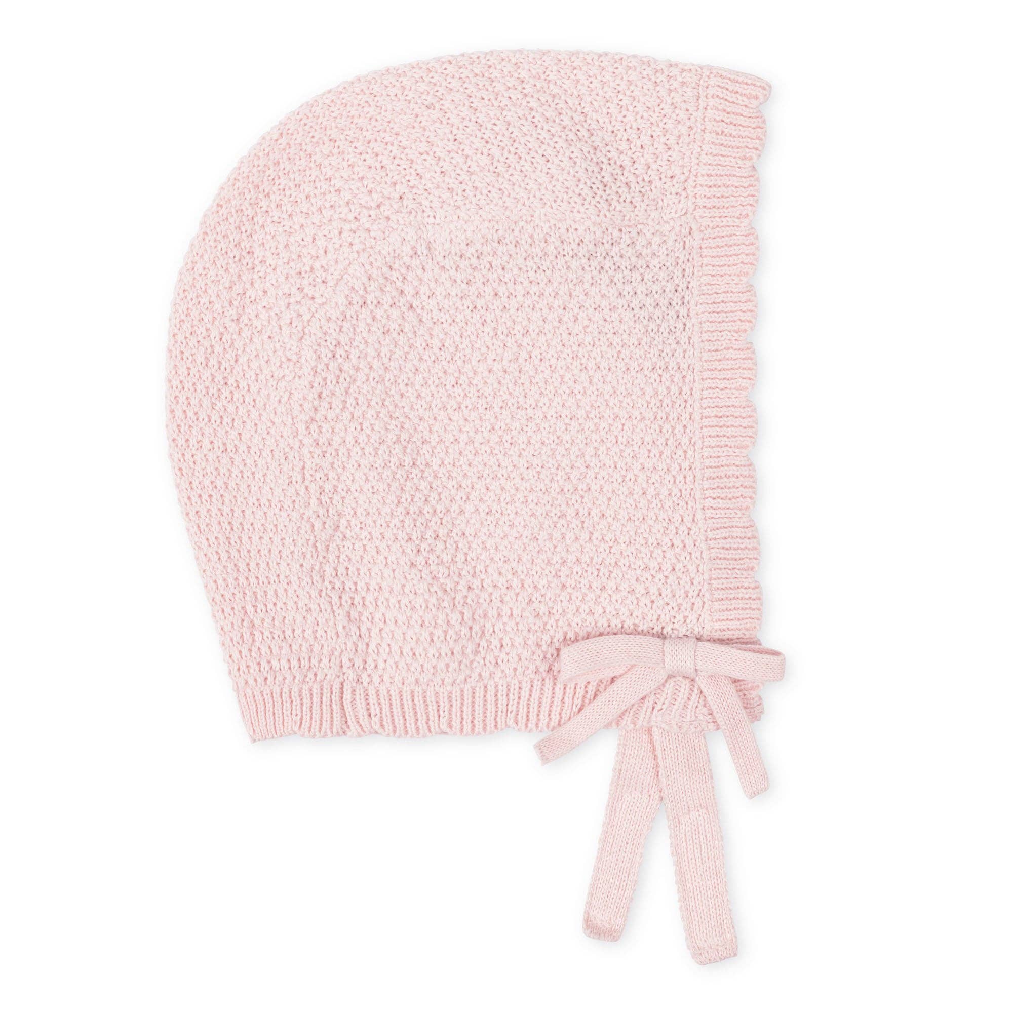 Image of Organic Sweater Bonnet and Bootie Set