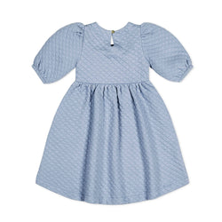 Image of Quilted Puff Sleeve Dress