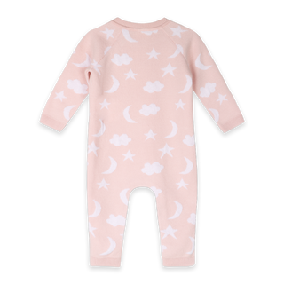 Viverano Organics - Moon & Stars Dream Knit Jumpsuit Romper (Organic Cotton)