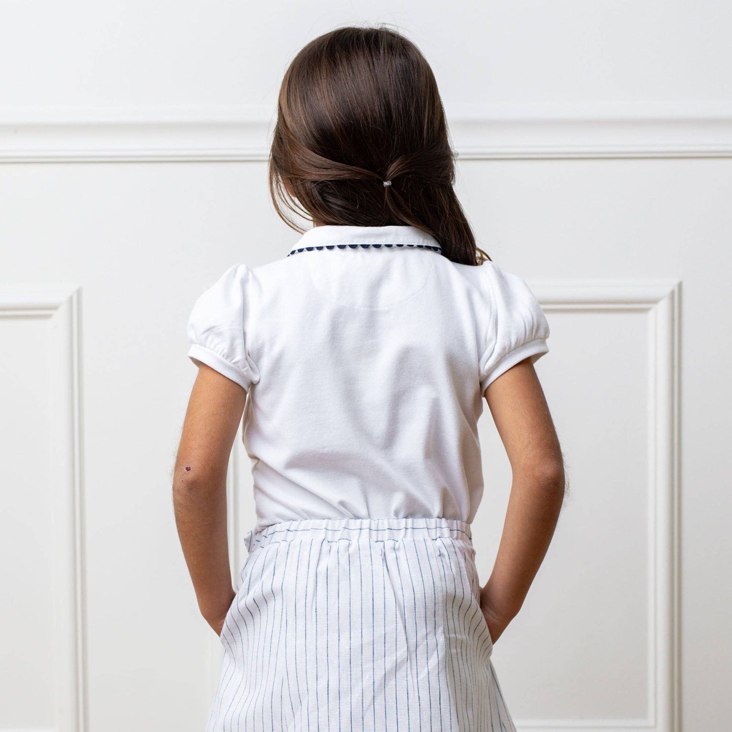 Hope and Henry - Organic Puff Sleeve Polo