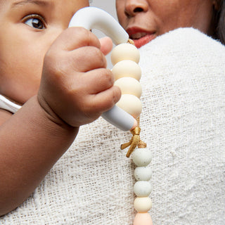Dandelion Arch Teether + Clip Set