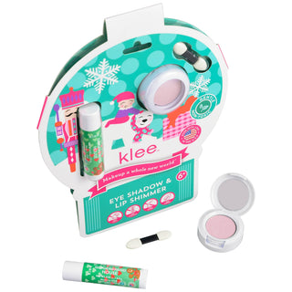 Klee Naturals - Jingle Shimmer - Holiday Eye Shadow and Lip Shimmer Set: Carol Twinkle