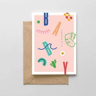 Spaghetti & Meatballs - Baby Tropics Card