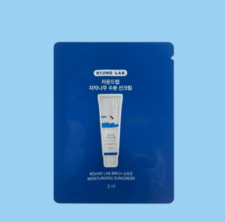 ROUND LAB Birch Moisturizing Sunscreen SPF 50 Sample Pouch
