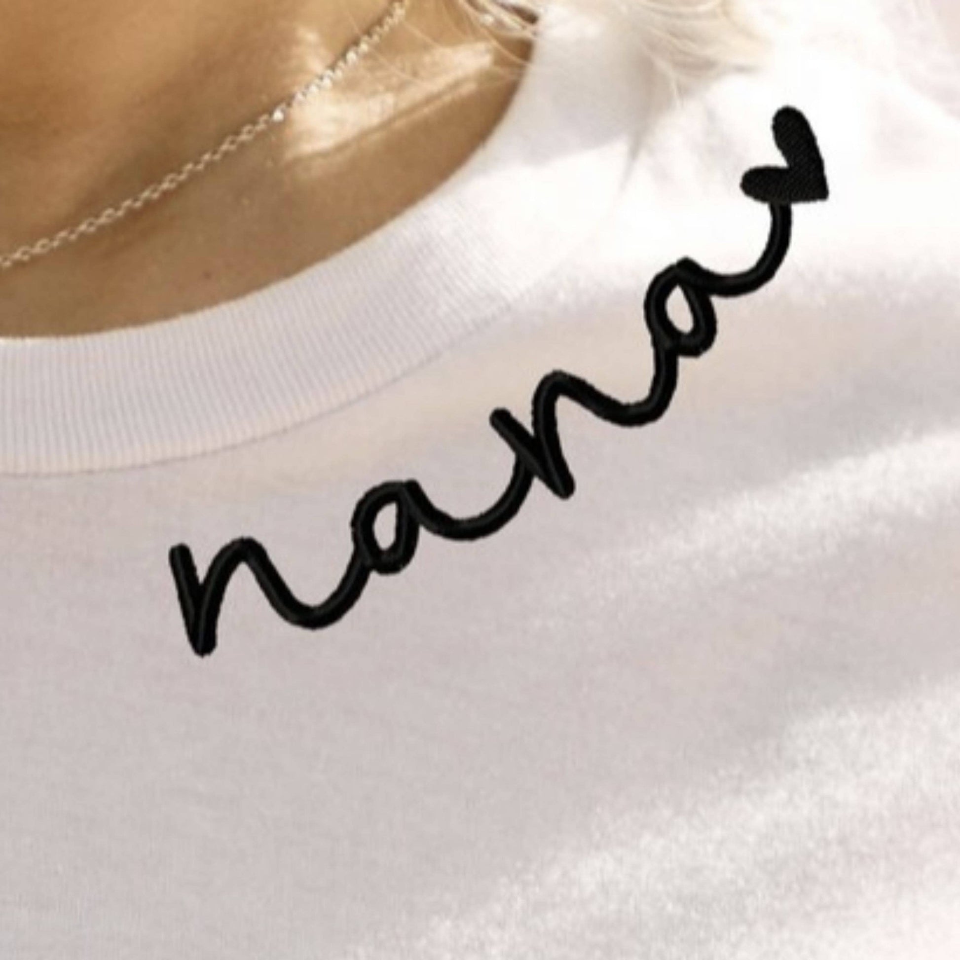 Bash - Mama Sweatshirt, Mama Collar Sweatshirt, Embroidered