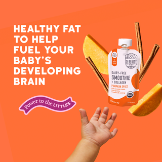 Serenity Kids Pumpkin Spice Smoothie with Grass Fed Collagen Pouch