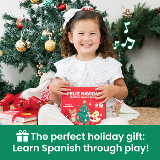 Binibi - Bilingual Christmas Musical Book: Spanish Christmas Songs