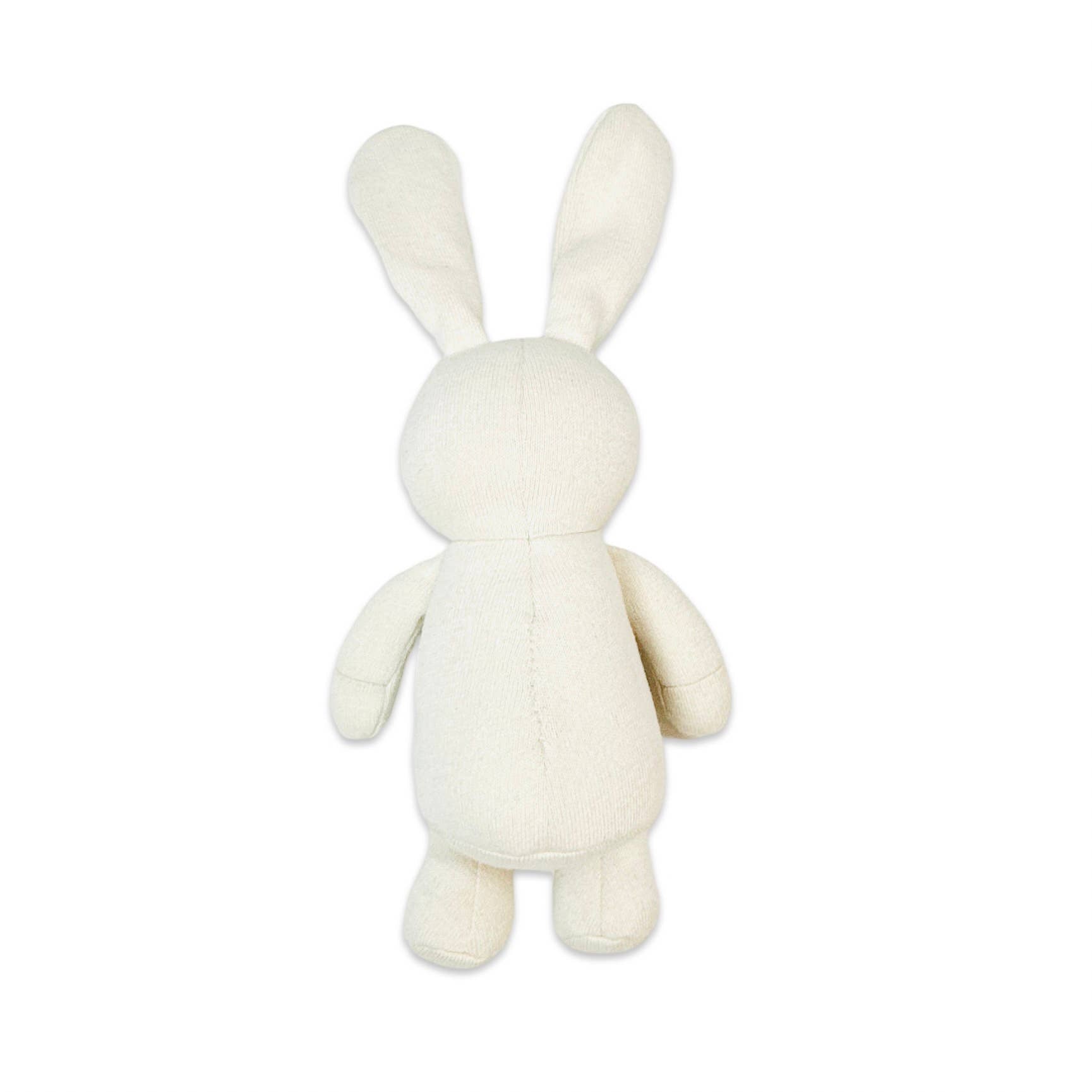 Image of Viverano Organics - Jojo Lil Bunny Knit Stuffed Animal Soft Baby Toy (Organic)