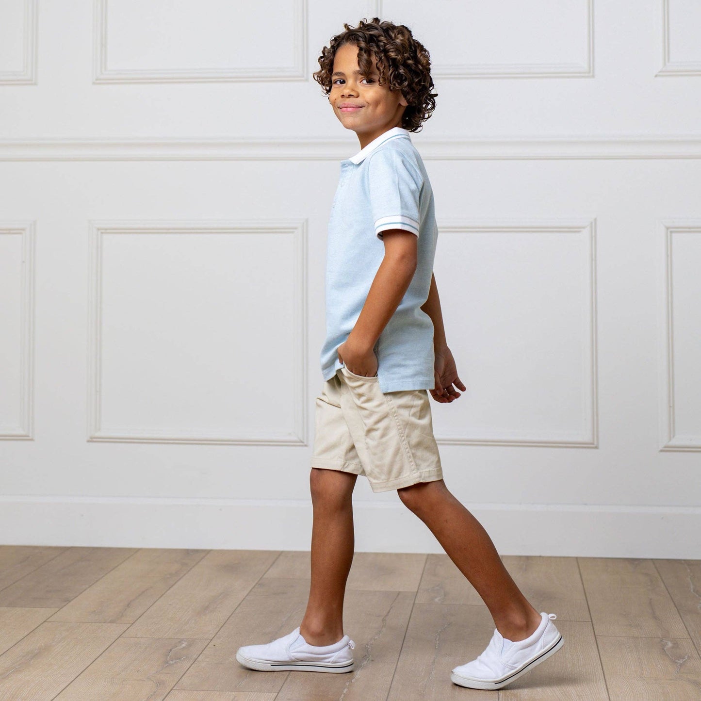 Hope and Henry - Organic Pique Polo
