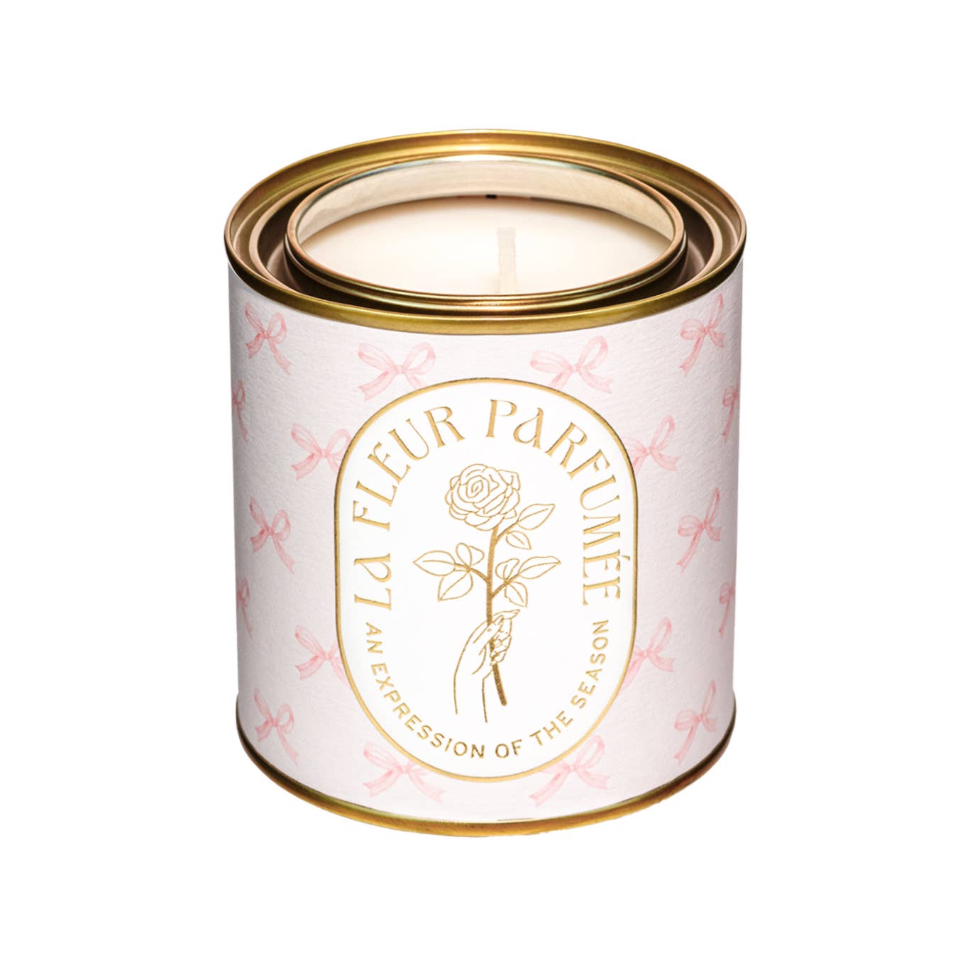 La Fleur Coquette Bow Candle