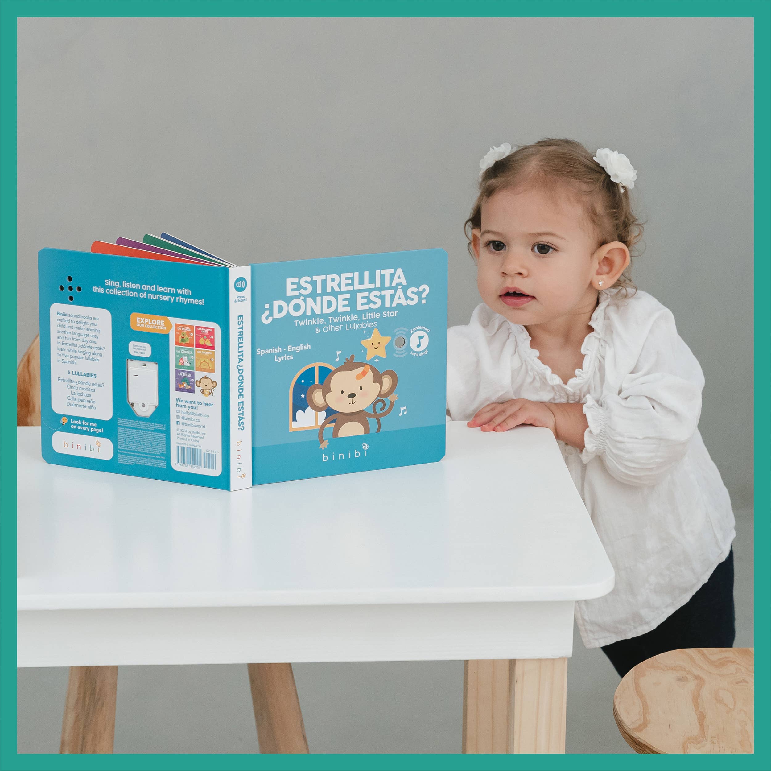 Bilingual Musical Book: Spanish Nursery Rhymes