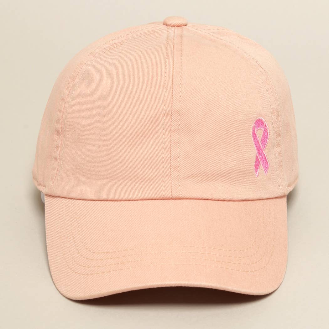 Breast Cancer Awareness Ribbon/Mama Baseball Cap