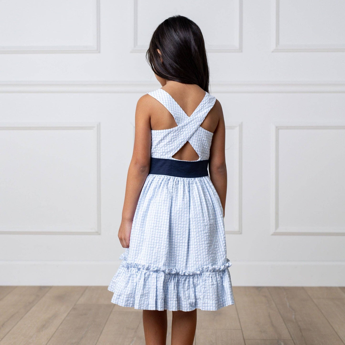 Hope and Henry - Organic Cross Back Party Dress