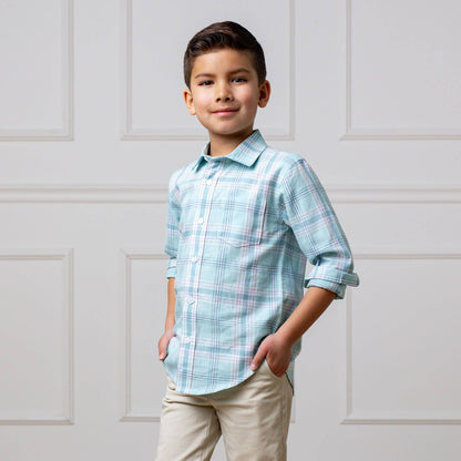 Hope and Henry - Linen Button Down Shirt