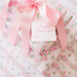 Pearly Gates Designs - A Pink Christmas Wrapping Paper