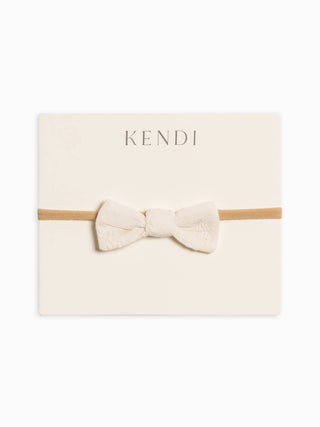 Eyelet Dainty Bow