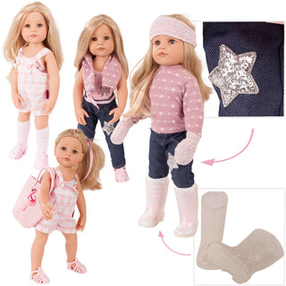 Gotz - Gotz Hannah All Year Round - 19.5" Posable Doll